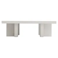 Table basse Bernhardt Blythe Y10 blanchie sablée