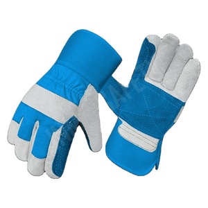 High Quality <b>Cow</b> Split Leather CE Certified Safety Gloves Reinforcement Heat Resistant Anti-Cut/Anti-Slip for Industrial Work - Product Image 6