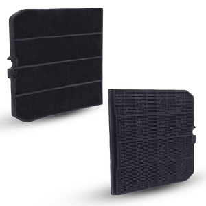 Electric <b>Hood</b> Vent Carbon <b>Filter</b> Insert Improves <b>Kitchen</b> Air By Absorbing Smoke And Grease - Product Image 2