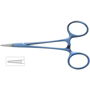 Portaagujas de Titanio PAR de 5″ (12.5 cm) con Mandíbula de Carburo de Tungsteno, Instrumento Microquirúrgico para Rinoplastia y Lifting Facial de Vaslcare - Product Image 1