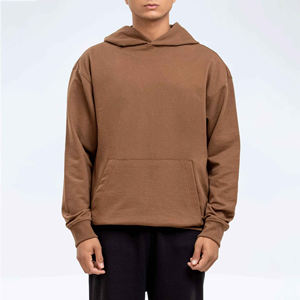 Sudaderas con Capucha de Algodón Lisas, Ajustadas, Personalizadas para Invierno, Sudadera con Capucha Unisex para Hombre, Tallas Grandes al por Mayor - Product Image 1