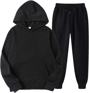 Sudadera con capucha de alta calidad para hombre, conjunto de Jogger de 2 piezas, conjunto de jogging para gimnasio al aire libre, chándal de otoño e invierno para hombre a la venta - Product Image 6