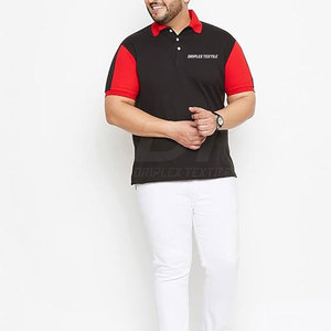 Dernier modèle de polos grande taille pour hommes Qualité supérieure Polos grande taille fabriqués par le fabricant pakistanais - Product Image 5