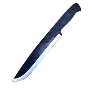 Lames de couteau vierges en acier Damas forgées à la main et personnalisées - Product Image 1