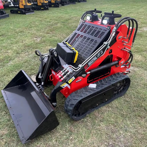 LIVRAISON GRATUITE AGT LRT23 Mini chargeuse compacte homologuée EPA CE avec vérin hydraulique Eaton, moteur principal, pompe, boîte de vitesses, engrenage, PLC - Product Image 2