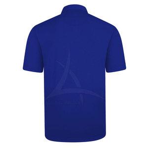 ออกแบบโลโก้ตามสั่ง พิมพ์ลายแบบซับลิเมชั่นสำหรับเสื้อยืด-ผ้าโพลีเอสเตอร์ 100% ระบายอากาศได้ดี เป็นมิตรกับสิ่งแวดล้อม บริการ OEM สำหรับผู้ชาย ผลิตจากโรงงาน - Product Image 2