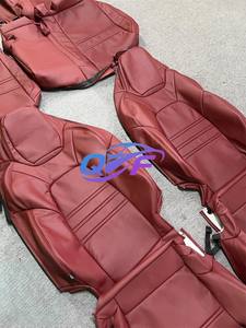 Source usine Porsche luxe ensemble complet housse de siège housse de siège en cuir de vache pour Porsche Cayenne Taycan Panamera Maycan 718 <span class=keywords><strong>911</strong></span> - Product Image 4