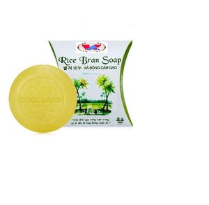 แชมพูสบู่รำข้าวทำมือ100กรัมทำด้วยมือน้ำมันรำข้าว100% วีแกนธรรมชาติส่งออกจำนวนมากจากเวียดนาม - Product Image 1