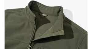 OEM Hombres Softshell Chaqueta cortavientos Impermeable Transpirable Senderismo Correr al aire libre Ligero Abrigo deportivo con capucha Logotipo personalizado - Product Image 2