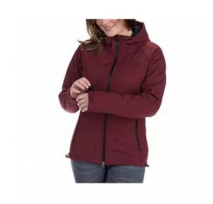 Chaqueta de invierno de alta calidad para mujer, abrigo de concha suave ecuestre con piel - Product Image 2