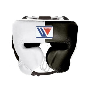Set de Sparring de Boxeo Profesional Winning en Cuero Blanco y Negro Kit de Entrenamiento con Correa Ajustable para la Muñeca y Cierre de Gancho y Bucle - Product Image 6