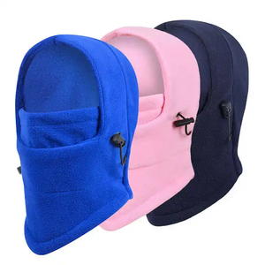 Winter Heavyweight Thermal Fleece Covered Cap Neck Warmer Outdoor <b>Sports</b> Hooded Face <b>Mask</b> Balaclava - Product Image 6