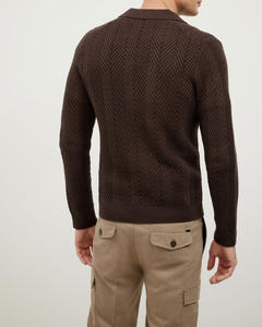 เสื้อสเวตเชิ้ตผู้ชายแฟชั่นใหม่ สไตล์คอกลม ผ้าถักสวมใส่สบาย คุณภาพพรีเมียม สำหรับฤดูหนาว - Product Image 2