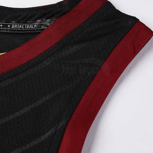 Maillot de basket-ball sans manches professionnel respirant confortable 100% polyester couleurs et logo personnalisés à séchage rapide - Product Image 6