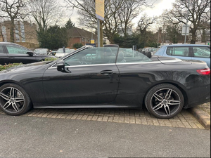 2018-2023 Negro Mercedes-E Class Cabriolet Wagon 2,0 E300 AMG Line Automático G-Tronic + Cámara trasera de cuero RWD Derecha - Product Image 4