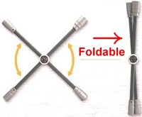 Clé à molette coulissante pliable 260 mm L OEM ODM, robuste, à tige hexagonale, métrique, pour bricolage, fournisseur taïwanais, outil à main