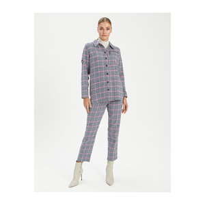 Women's Flannel Checked Shirt From Turkey - Product Image 1