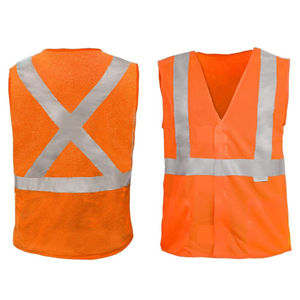 Chaleco de seguridad de construcción de trabajo de bolsillo con logotipo personalizado Técnicas lavadas transpirables para chaquetas DE SEGURIDAD DE VERANO Bolsillos personalizados - Product Image 3