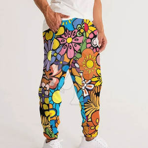 Wholesale Baggy Jogger For Men With Unique Sublimation Print Durable Material Adjustable Waistband Ideal For Street Style - Product Image 3