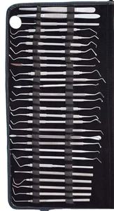 Kit d'instruments de chirurgie d'extraction chirurgicale dentaire manuelle de 61 pièces KIT D'INSTRUMENTS D'ASCENSEURS DE FORCEPS DE CHIRURGIE DENTAIRE ORALE - Product Image 2