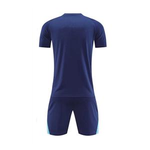 Personnalisé Meilleure Vente À Séchage Rapide Uniforme De Football Sur Mesure De Couleur Bleu Respirant Uniforme De Football pour Hommes - Product Image 2