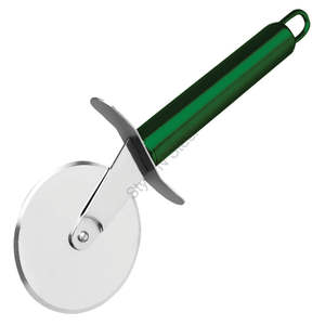 Cortador de pizza de acero inoxidable de primera calidad al por mayor, material metálico - Product Image 4