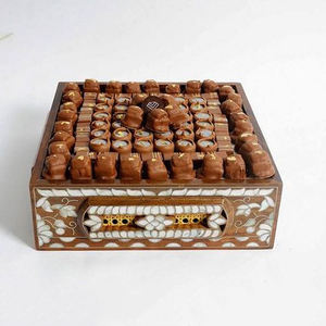 แม่ของไม้ฝังมุกกับหวายถาดตกแต่งรายการสำหรับตารางที่ให้บริการถาดสำหรับโรงแรมหรือบ้าน - Product Image 3