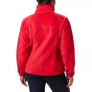Chaqueta de lana con cremallera completa y logotipo personalizado para mujer, chaqueta de exterior ligera y cortavientos con bolsillos, chaqueta de senderismo al por mayor - Product Image 4