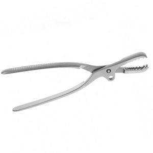 Fuente de alimentación Manual de instrumento médico Farabeuf de acero inoxidable alemán, base quirúrgica de sujeción de hueso largo dentado de 26,0 cm - Product Image 2