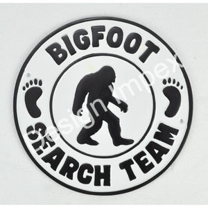 Panneau mural décoratif en fonte Big Foot, fournisseur et fabricant de panneaux métalliques de bonne qualité, drapeau américain et homme primitif - Product Image 3