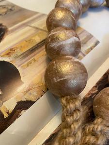 Guirlande en bois et résine pour décor de table Guirlande en résine tendance pour accents de salon Guirlande en bois de qualité supérieure - Product Image 3