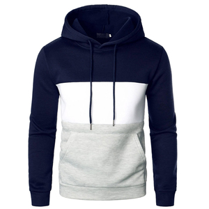 Sweat-shirts à capuche pour hommes, hiver, unis, 100% coton, respirants, en polaire, haute qualité, personnalisables OEM - Product Image 1