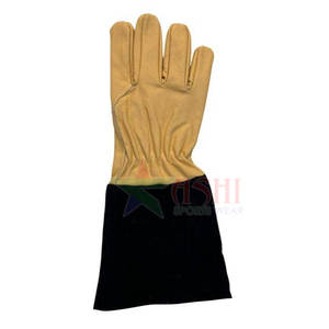 Servicios OEM, Guantes de Soldadura de Cuero Vacuno de Último Modelo, Diseño Personalizado de Alta Calidad, Antideslizantes, para Uso en Exteriores, Precio Bajo - Product Image 3