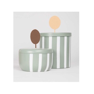 ชุดกล่องผลไม้แห้งทำจากโลหะมี2ขนาด - Product Image 4