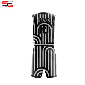 Classique de haute qualité hommes sport kit de basket-ball personnalisé équipe Club basket-ball uniforme sublimation conception uniforme de basket-ball - Product Image 2