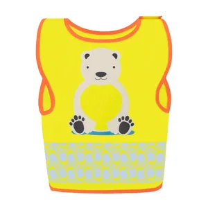 Gilet di Sicurezza Personalizzato per Bambini con Adesivi Riflettenti e Luci per Promozioni Faunistiche - Product Image 3