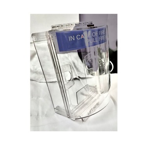 Suministro de fábrica Alarma contra incendios Sistema de detección de incendios Vidrio roto Cubierta de punto de llamada manual Cubierta MCP de India - Product Image 1