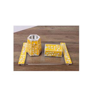 Brûle-encens décoratif en nacre incrustée pour Bakhoor, Oud et présentoir de parfums à base de résine - Product Image 3