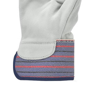 ถุงมือทำงานหนังวัวแยกชิ้นสำหรับงานหนักถุงมือนิรภัยหนังวัวผ่าข้างถุงมือนิรภัยหนังวัวคุณภาพสูง - Product Image 5