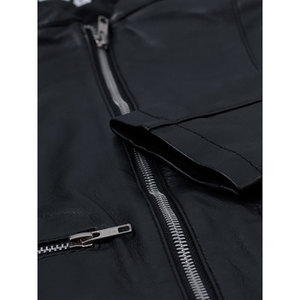 Haute qualité printemps automne cuir femmes moto veste respirant coupe-vent OEM Logo chaud mode - Product Image 3