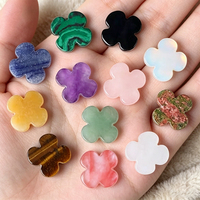Bracelet en Agate Naturelle, Coquillages, Œil de Tigre et Malachite, avec Trèfle à Quatre Feuilles et Pierres Précieuses en Vrac – Vente en Gros à Dubaï