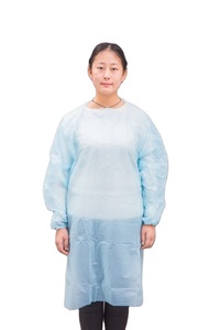 Uniforme de médecin économique, fournitures médicales bon marché, vêtements de protection pour hôpitaux, robes chirurgicales dentaires étanches en Polyprop - Product Image 5