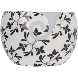 Bol de fil au crochet personnalisé de haute qualité Style vintage rond en céramique disponible au prix de gros - Product Image 2