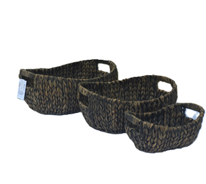 Juego de 3 bandejas ovaladas negras para plantas acuáticas de Hien Luong - Product Image 3