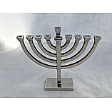 Bougeoir Menorah en aluminium pour restaurant mariage maison Centres de table Article décoratif Menorah Pot à bougie unique