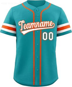 Maillots de baseball personnalisés pour hommes, femmes et jeunes, chemise boutonnée vierge, nom et numéro d'équipe personnalisés cousus - Product Image 2