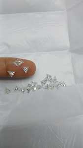 Triangle Cut ไดมอนด์หลวม VVS Def Carat Lab Growing IGI ได้รับการรับรองยอดเยี่ยมสำหรับการทำเครื่องประดับ - Product Image 6