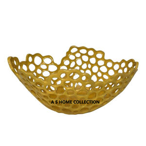 Noyer design argent métal décoratif bas prix petite taille noix et bol de chocolat - Product Image 2