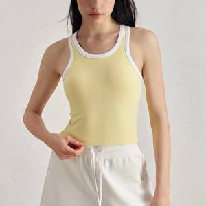 Ladies Slim Fit Racerback Tank <b>Top</b> Casual Yoga Gym Running Vest Sleeveless Fitness Sportswear Summer <b>Crop</b> Tee - Product Image 6