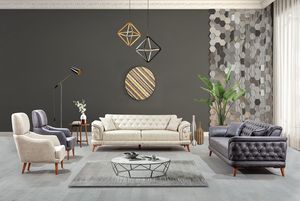 Ensemble de canapés Diwan en mousse souple, tissu luxueux, design confortable, meubles de maison turcs, prix d'usine, tendance 2025 - Product Image 2